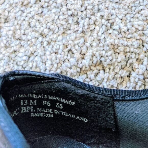 ⭐Black Velcro Tap Shoes Girls 13⭐ - Picture 5 of 5